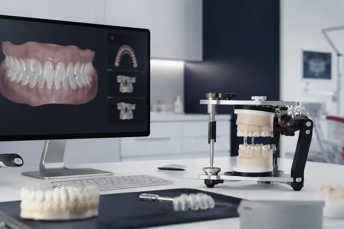 Digital planning setup for full mouth rehabilitation